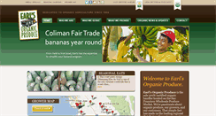 Desktop Screenshot of earlsorganic.com