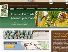 Tablet Screenshot of earlsorganic.com